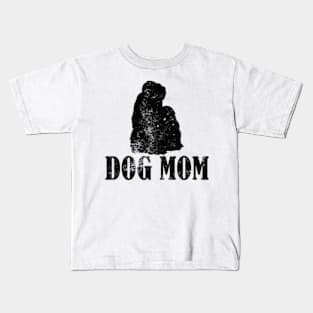 Shih Tzu Dog Mom Kids T-Shirt